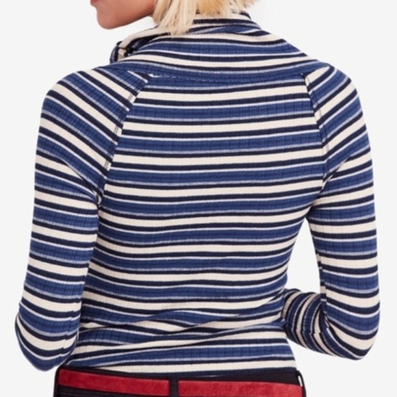 Free People Cape Cod Thermal in Blue - Picture 5 of 8